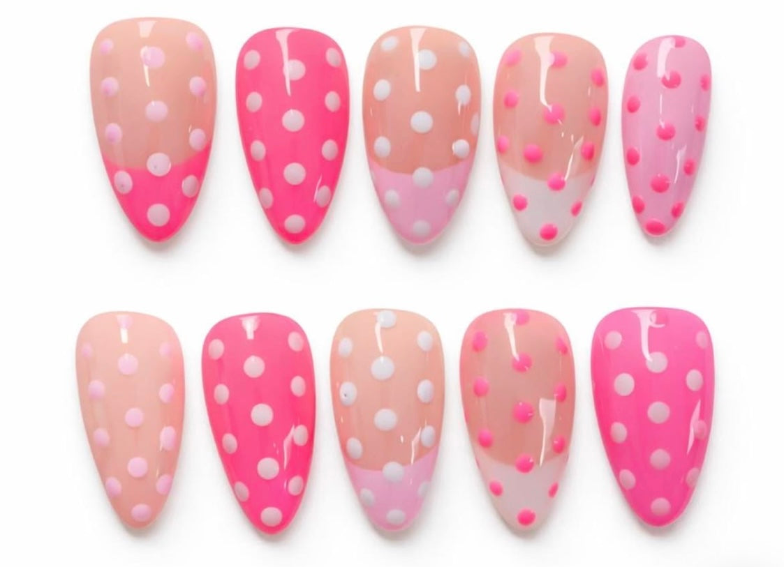 Pink polkadot ￼